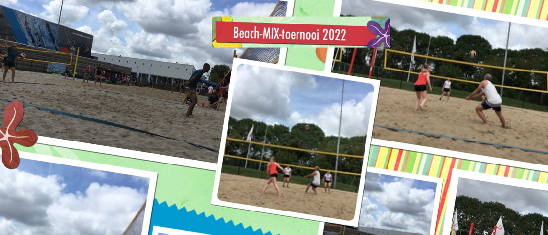 Sfeerimpressie Beach-MIX-toernooi 2022